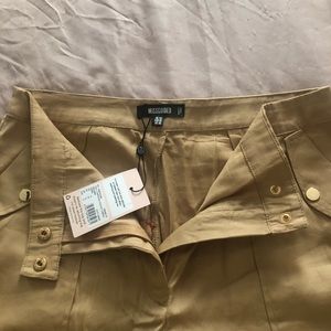 NWT Missguided, size 14, camel trouser